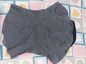 Fitted Button-Up Blouse