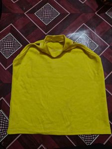 Bright Yellow Halter Neck Top