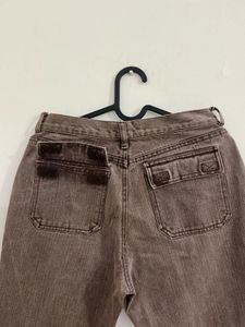 Rare vintage y2k brown bootcut Denim Jeans
