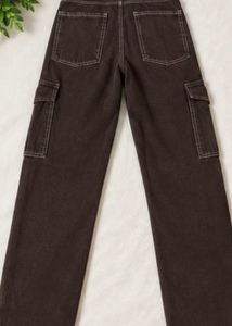 Dark Brown Cargo Pants