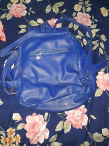 Vibrant Blue Backpack Bag