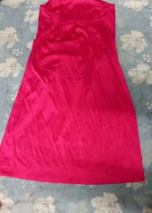 Stunning Strapless Pink Party Dress