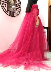 Price Drop!! Crimson Red Glitter tulle party Gown