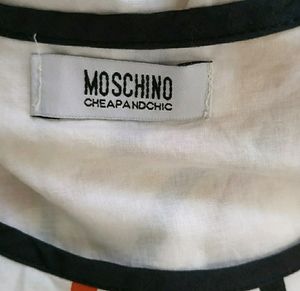 Vintage MOSCHINO Jeans Floral Midi Dress