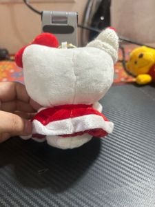 Cute Hello Kitty Christmas Plush Toy Bagtag