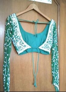 New Heavy Sequence Green Lehnga Set