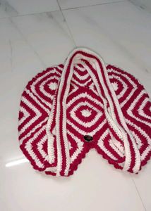Crocheted Tote Bag