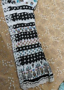 Bohemian Print Kurta with Trouser Set