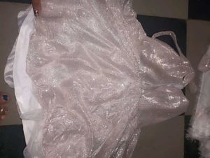 Sparkling silver Frock