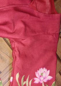 Maroon Trendy Kurti for women