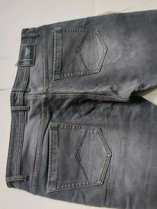 New Men's Grey 42 size Denim Jeans