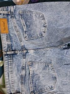 Acid Wash Denim Jeans