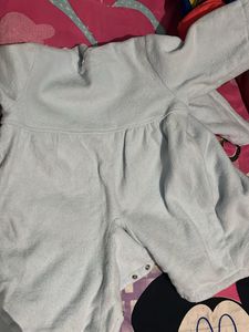 Kids Unisex Short Romper - Woollen Onesize