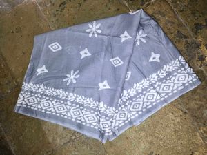 Elegant Grey Printed Kurta Set