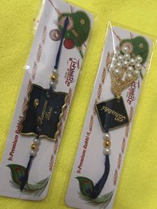 very beautiful bhaiya bhabhi Rakhi set