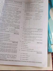 Aakash Zoology And Botany Module Of Class 12th