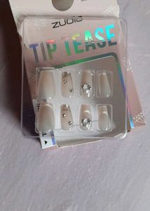 beutiful crystal stone nail