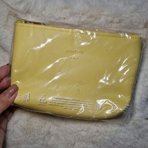 Lemon Yellow Pouch