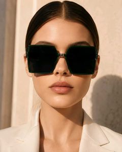 💎 One-Of-A-Kind Bottle Green Floral Sunglasses