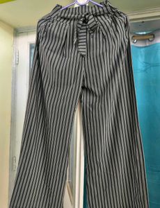 Chic Striped Palazzo Pants
