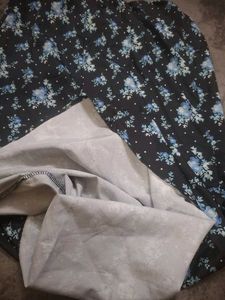 floral long skirt