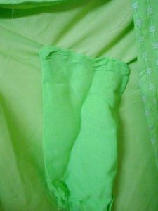 Sparkling Lime Green Kurta  sleeve attach