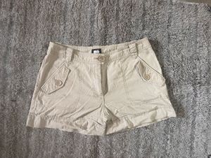 H&M Khaki Casual Mini Shorts