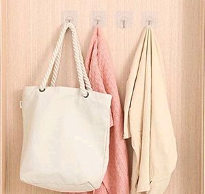 Waterproof Transparent Stainless Steel Hooks -20