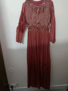 Embroidered Anarkali Dress