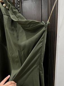 RAREISM Asymmetrical One-Shoulder Dress