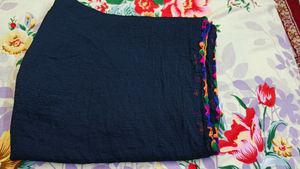 4 Dupattas With One Multi Colour Lace
