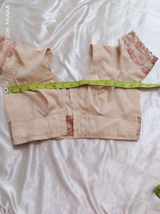 Embroidery Work Silk Saree With Blouse