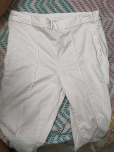 Classic White Trousers