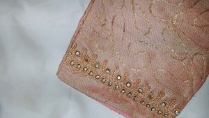 DASHING BEIGE EMBROIDED KURTA SET FOR MEN + FREE G