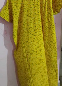 Comfortable Yellow Nightgown