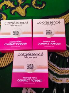 pack of 5 Color Essence Perfect Tone Compact Powde