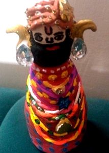 Handmade Ram Figurine