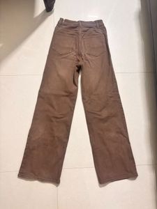 🍂🍂H&amp;M Brown Wide Leg Jeans