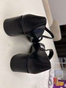 Stylish Black Mary Jane Heels
