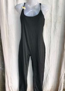 Sleek Black Jumpsuit