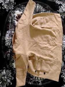 Unisex Elegant Tan Trench Coat