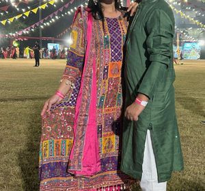 Boho Patchwork Kurta Set