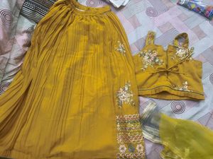 Heavy Party wear lehenga choli for 5-8; years
