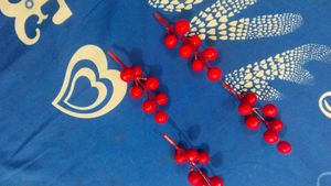 Christmas Decoration Items Red Berry Cherry