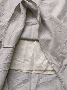 Elegant Grey A-Line Skirt