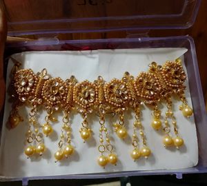 WOMEN 'S ALLOY GOLD PLATED JEWELLERY SET 😍🥰