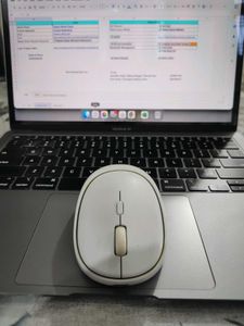 Portronics White Wireless Computer Mouse