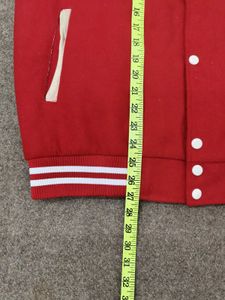 Vintage Red Baseball Jacket