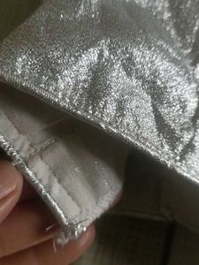 Stunning Silver Blouse