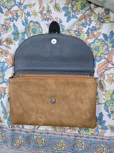 Stylish Tan Faux Leather Wallet